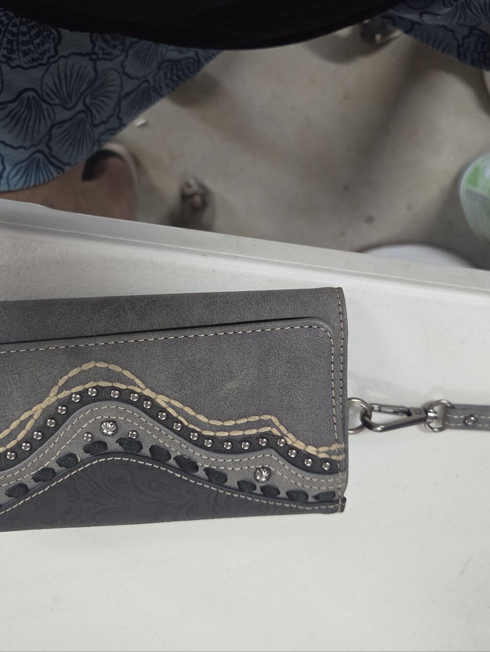 Montana West Black Western Wallet Matching